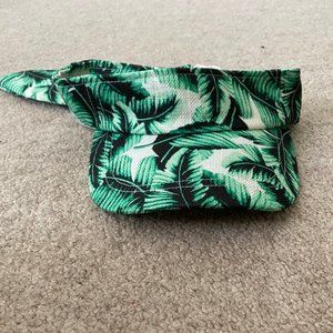 Free People Banana Leaf Bow Visor Hat